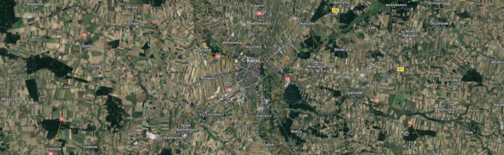 Obszar działania Zielony Kalisz